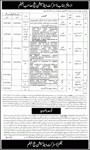 District and Session Court Jhelum Jobs 2016 Form Download Submission Last Date Eligibility Criteria
