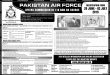 Pakistan Air Force Join PAF Through 118 Non GD Course Online Apply Eligibility Criteria Details and Dates