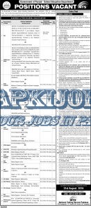 Govt Educators Punjab School Education Department Jobs 2016 NTS Test Application Form