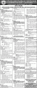 PPSC Punjab Home Department Govt Jobs 2016 Apply Online Last Date and Schedule of Exams