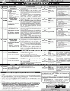 PPSC Law and Parliamentary Affairs Department Jobs 2016 Online Apply Last Date